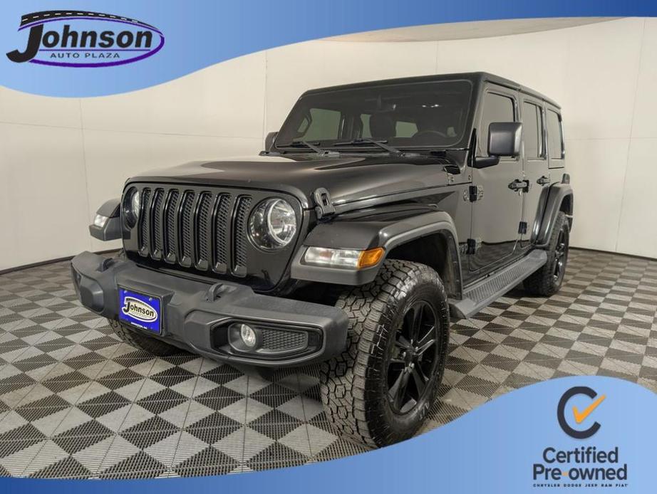 used 2021 Jeep Wrangler Unlimited car, priced at $34,988