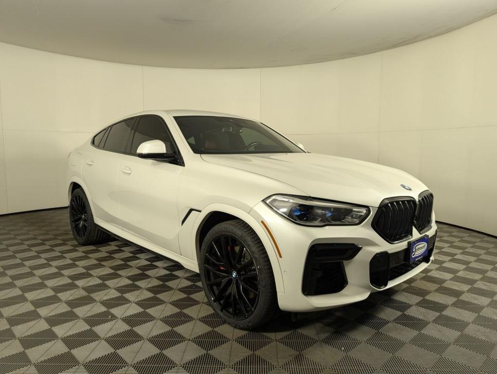 used 2022 BMW X6 car, priced at $59,587