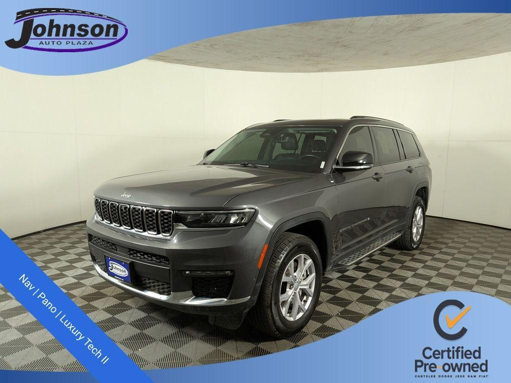 used 2022 Jeep Grand Cherokee L car, priced at $34,488