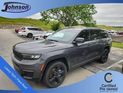 used 2022 Jeep Grand Cherokee L car, priced at $34,988
