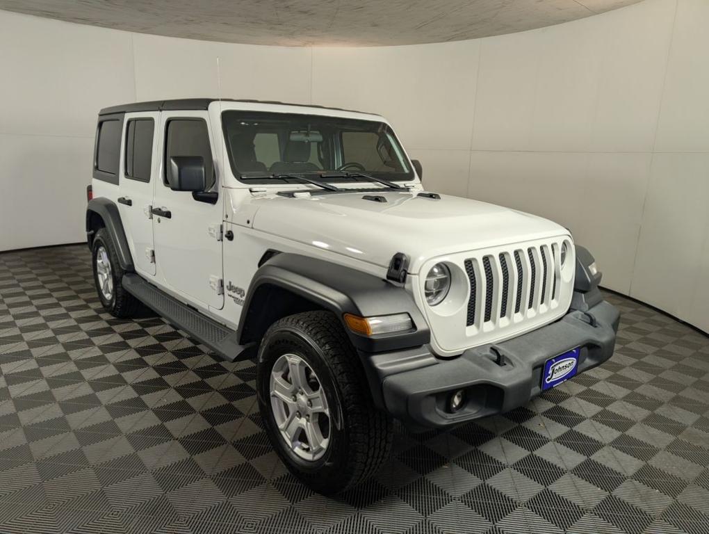 used 2020 Jeep Wrangler Unlimited car, priced at $24,988