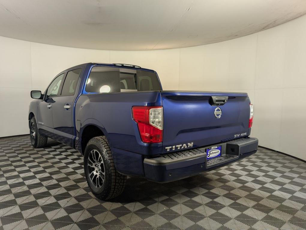 used 2021 Nissan Titan car, priced at $27,393