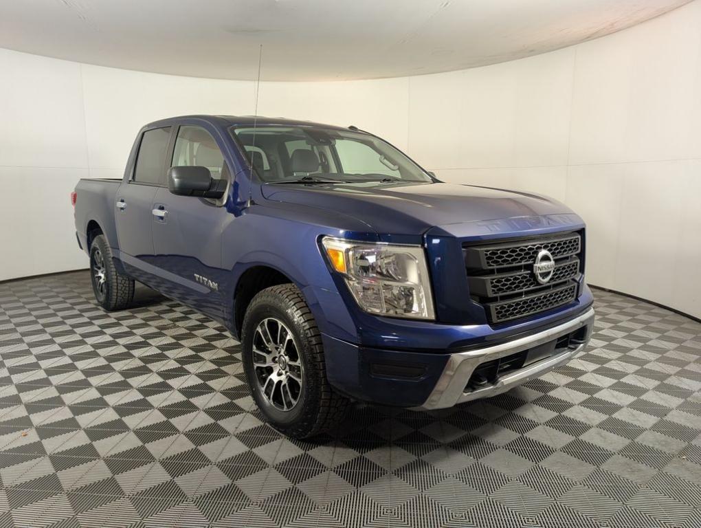 used 2021 Nissan Titan car, priced at $27,393