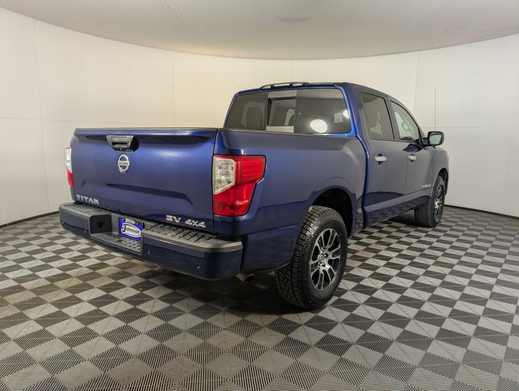 used 2021 Nissan Titan car, priced at $27,393