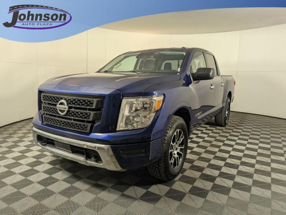 used 2021 Nissan Titan car, priced at $29,988