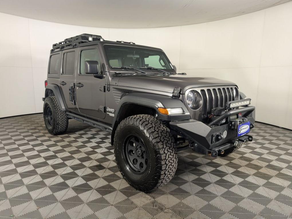 used 2018 Jeep Wrangler Unlimited car, priced at $27,488