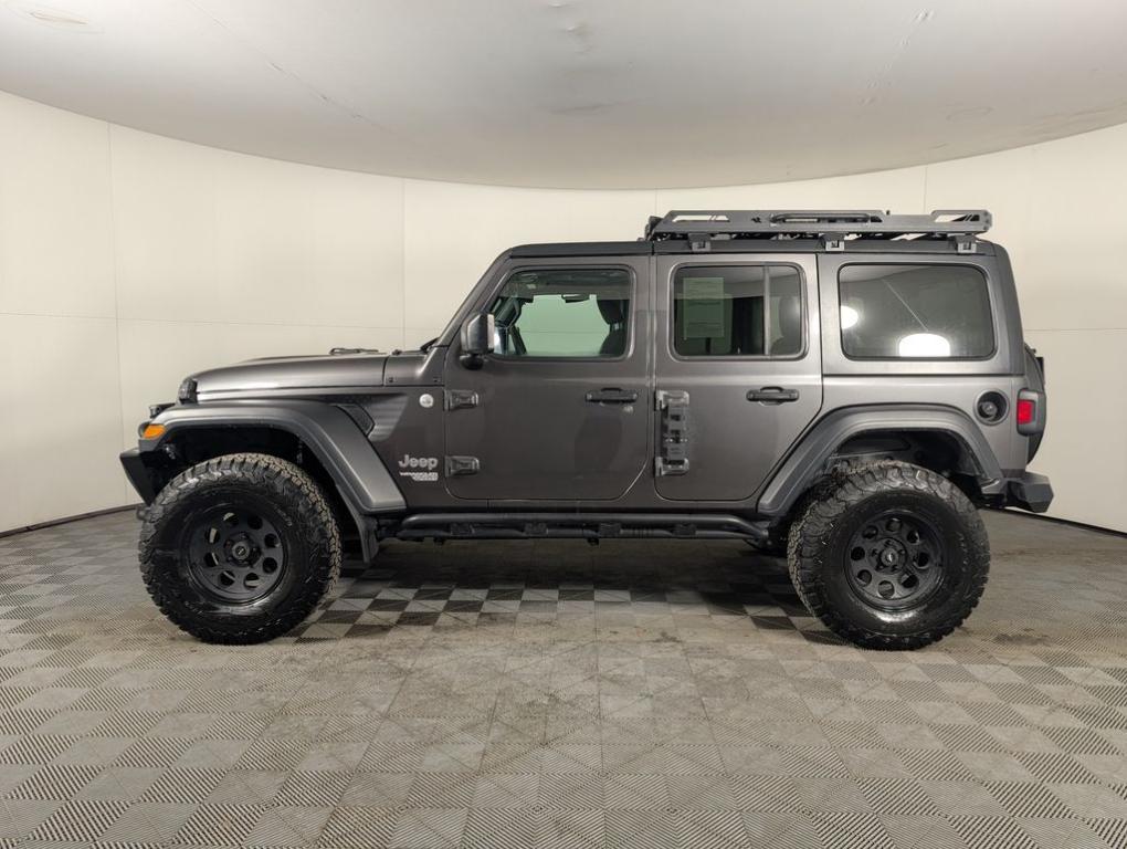 used 2018 Jeep Wrangler Unlimited car, priced at $27,488