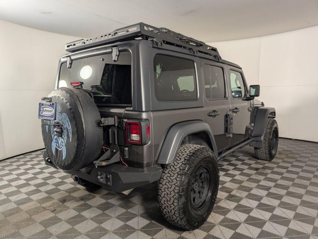 used 2018 Jeep Wrangler Unlimited car, priced at $27,488