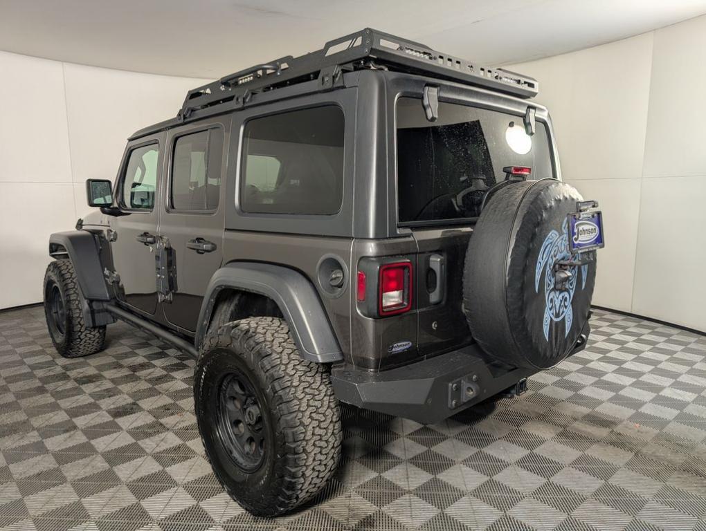 used 2018 Jeep Wrangler Unlimited car, priced at $27,488