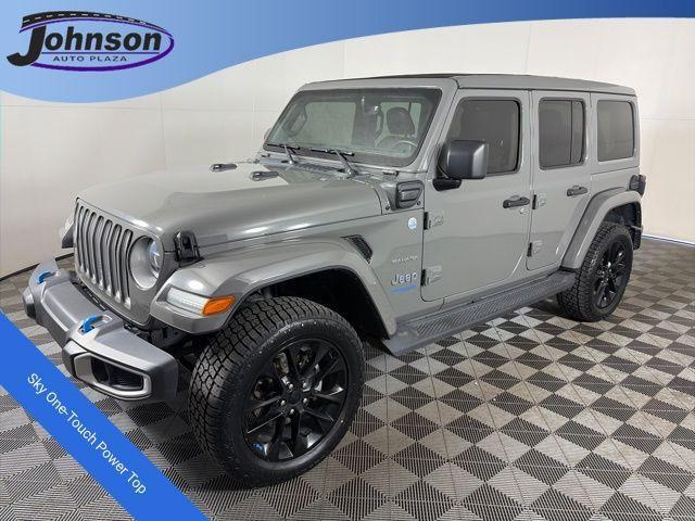 used 2022 Jeep Wrangler Unlimited 4xe car, priced at $29,988