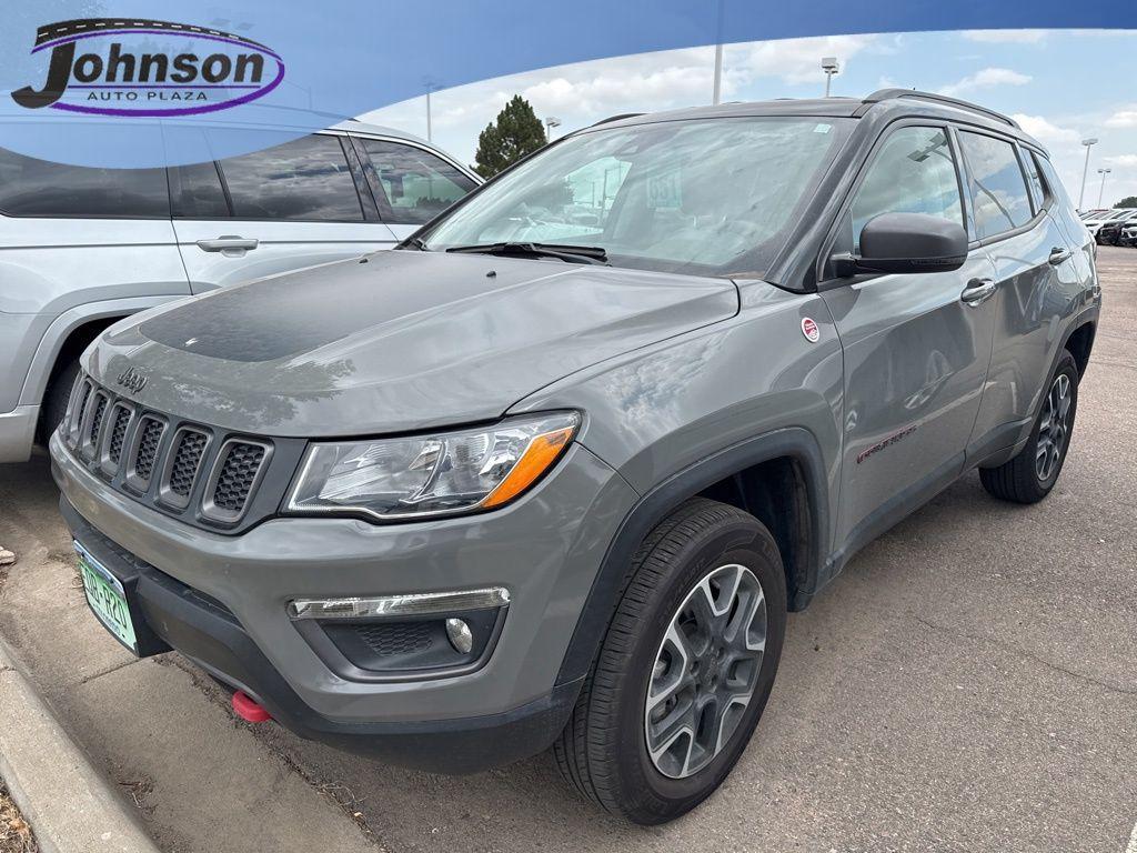 used 2021 Jeep Compass car, priced at $21,488