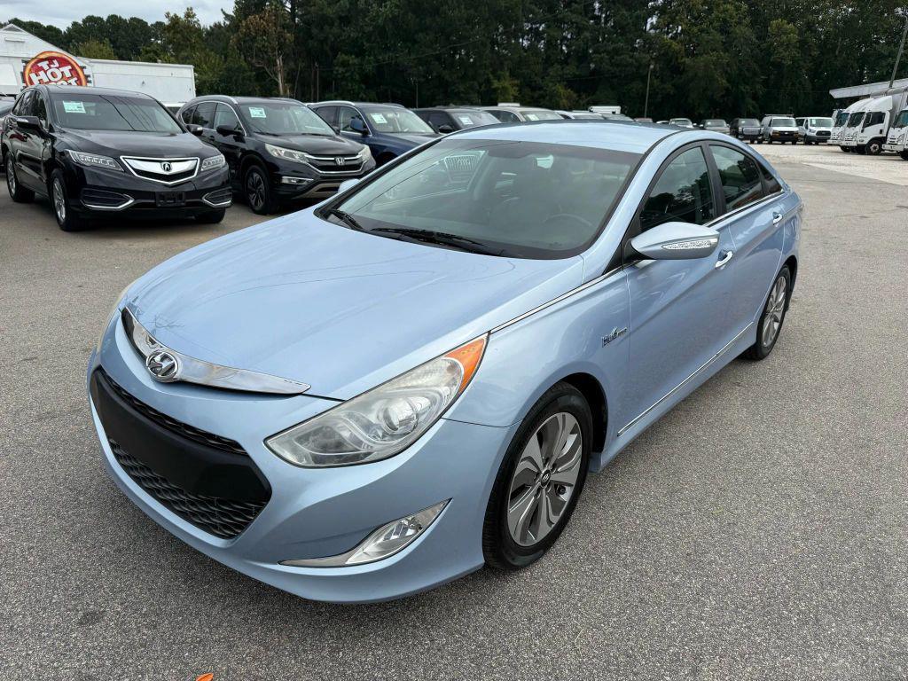 used 2015 Hyundai Sonata Hybrid car, priced at $6,590