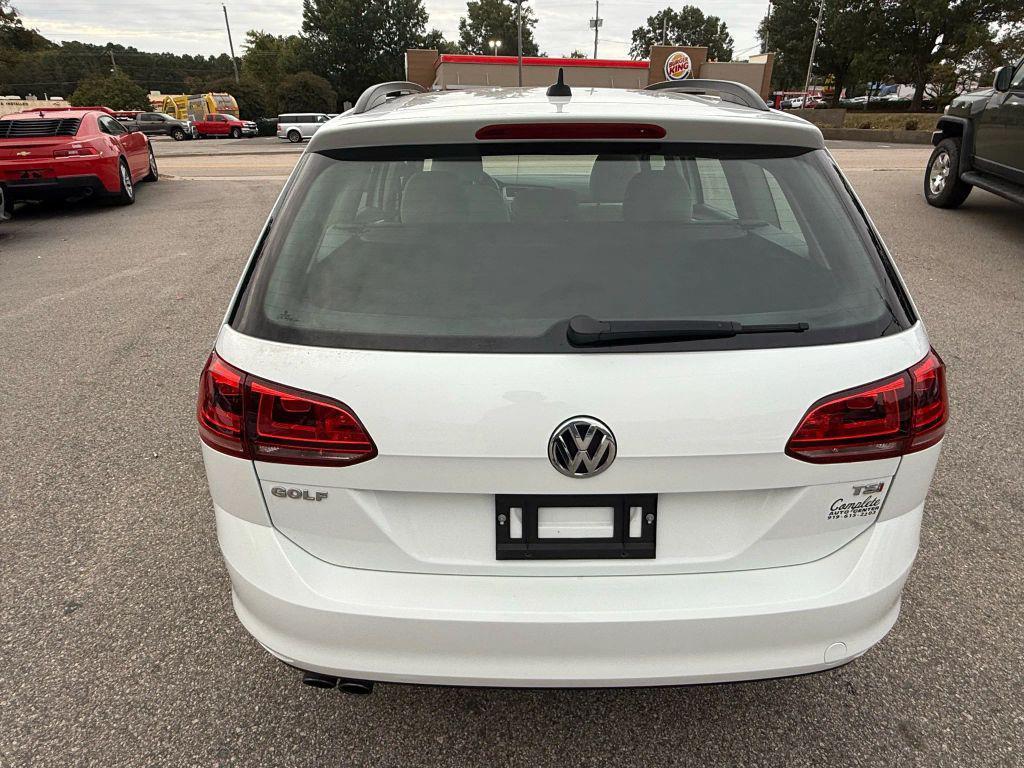 used 2017 Volkswagen Golf SportWagen car, priced at $12,490