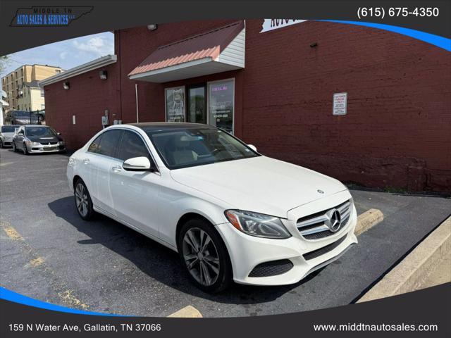 used 2017 Mercedes-Benz C-Class car, priced at $14,487