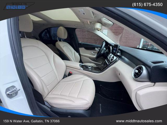 used 2017 Mercedes-Benz C-Class car, priced at $14,487