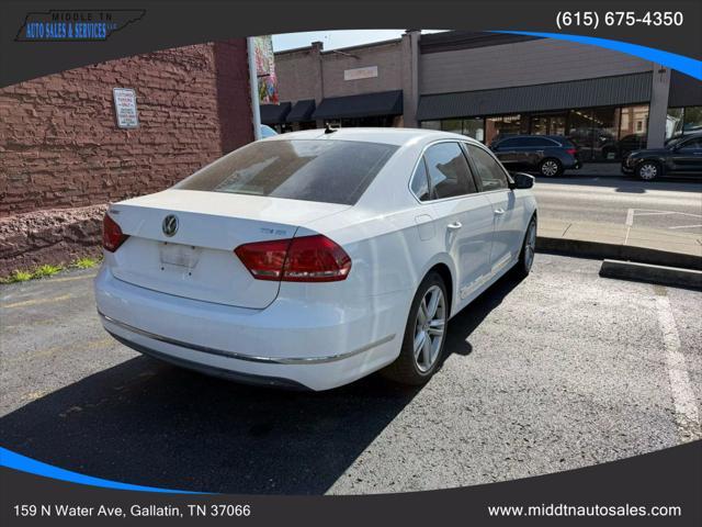 used 2013 Volkswagen Passat car, priced at $6,987