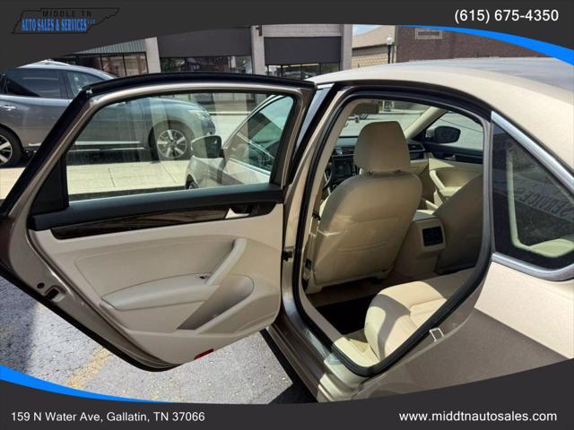 used 2015 Volkswagen Passat car, priced at $11,987