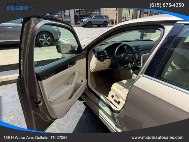 used 2015 Volkswagen Passat car, priced at $11,987