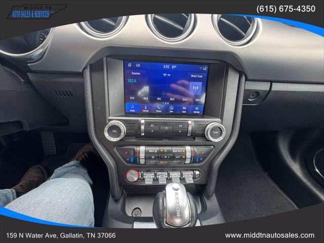 used 2018 Ford Mustang car, priced at $17,987