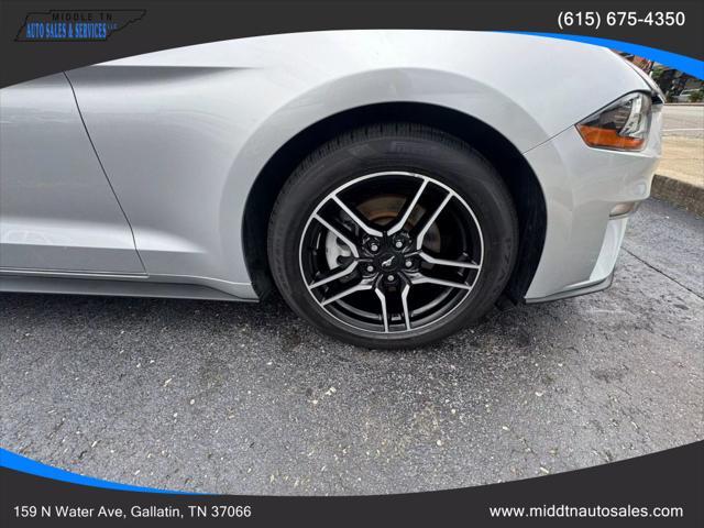 used 2018 Ford Mustang car, priced at $17,987