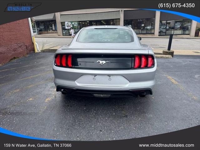 used 2018 Ford Mustang car, priced at $17,987