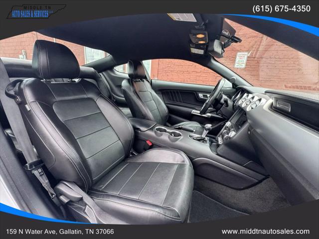 used 2018 Ford Mustang car, priced at $17,987