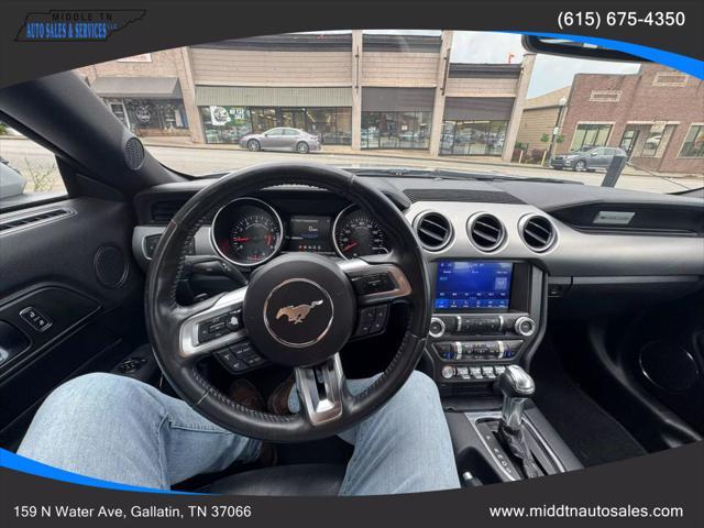 used 2018 Ford Mustang car, priced at $17,987