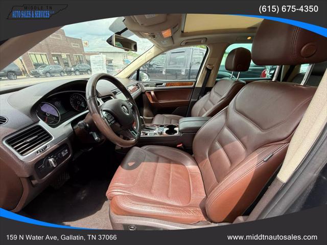 used 2012 Volkswagen Touareg car, priced at $12,987