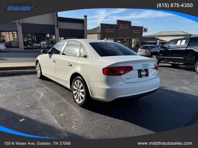 used 2014 Audi A4 car, priced at $7,987