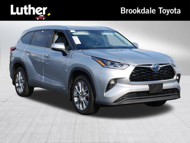 used 2021 Toyota Highlander Hybrid car, priced at $46,995