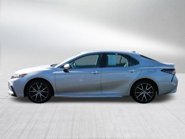 used 2021 Toyota Camry car, priced at $26,465