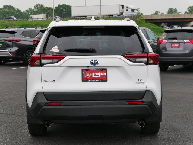 used 2024 Toyota RAV4 Hybrid car, priced at $33,495