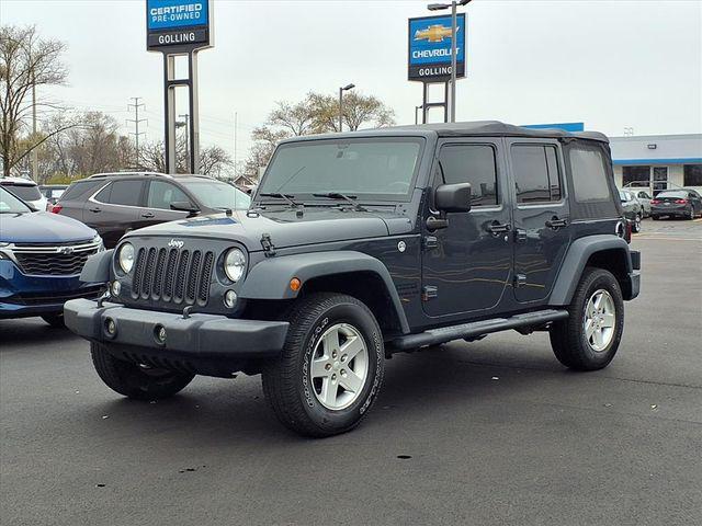 used 2016 Jeep Wrangler Unlimited car, priced at $15,695