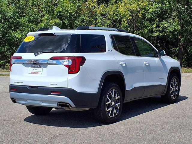 used 2021 GMC Acadia car, priced at $19,780