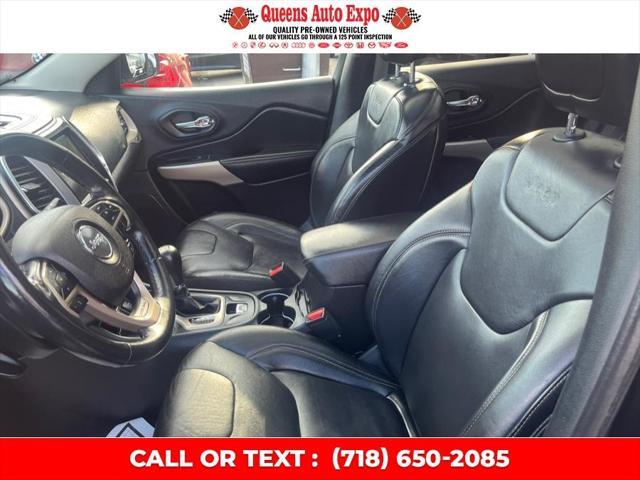 used 2018 Jeep Cherokee car, priced at $15,995