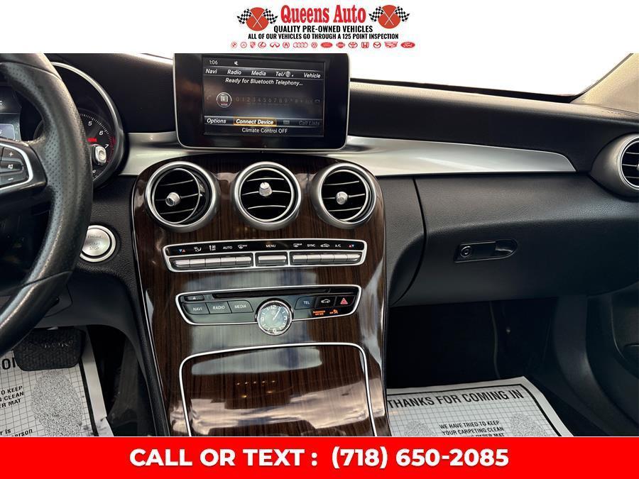 used 2017 Mercedes-Benz C-Class car, priced at $13,495