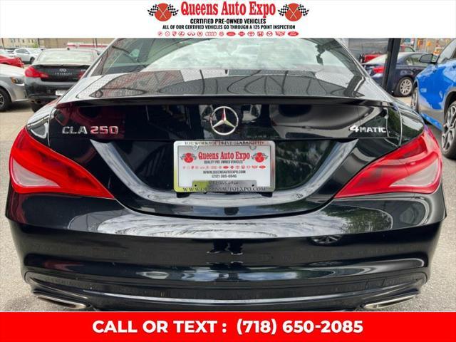 used 2018 Mercedes-Benz CLA 250 car, priced at $13,995