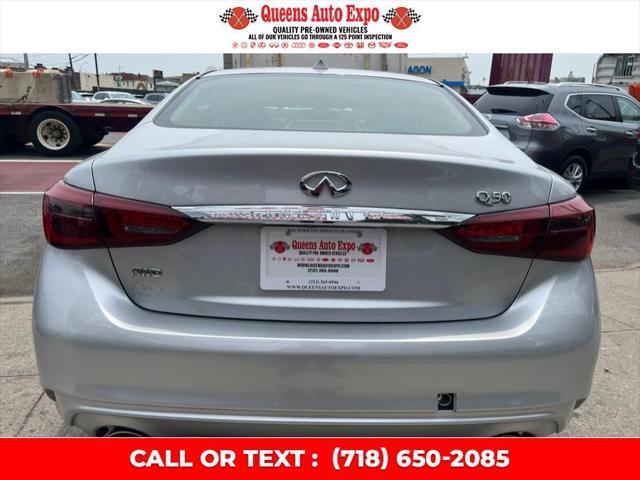 used 2018 INFINITI Q50 car, priced at $17,495