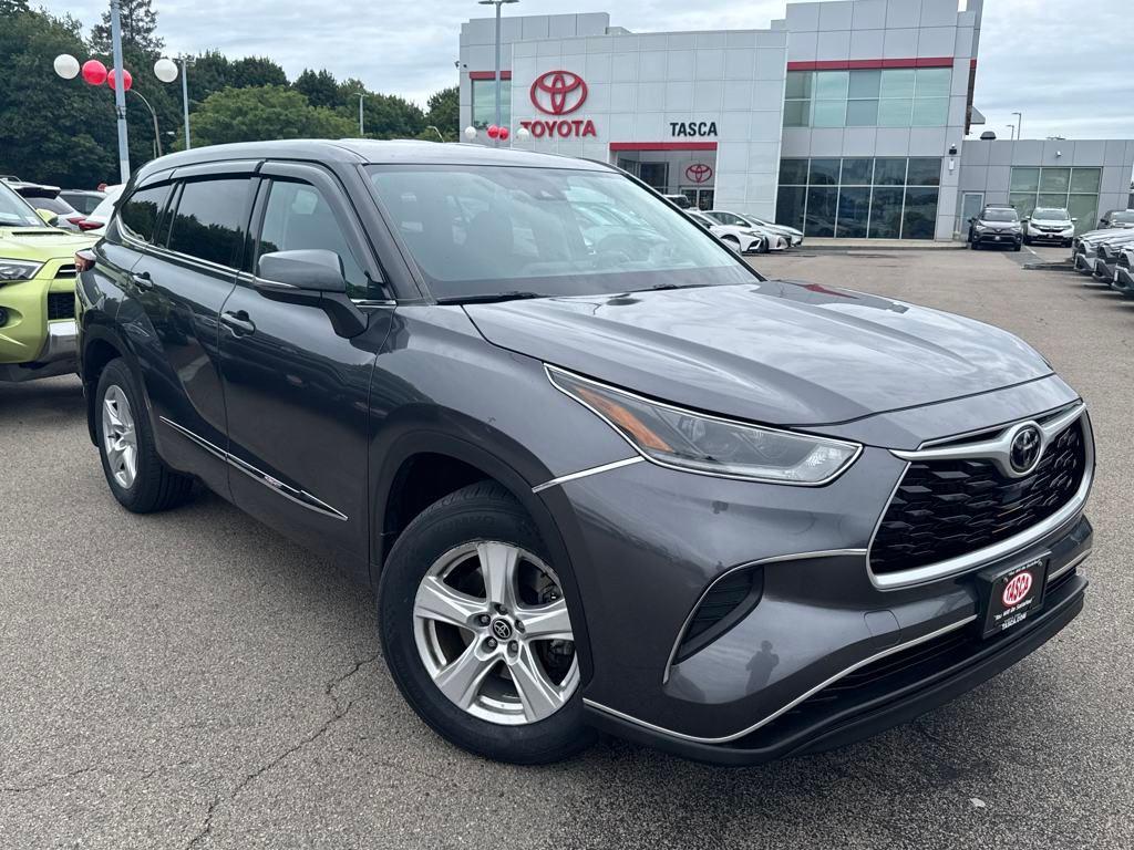 used 2021 Toyota Highlander car, priced at $29,748
