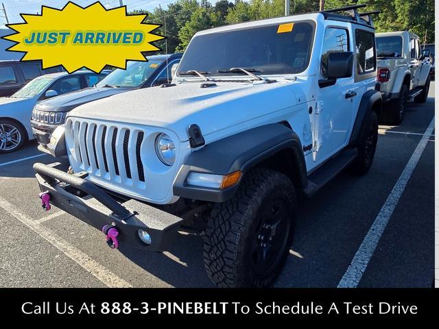used 2023 Jeep Wrangler car, priced at $29,341