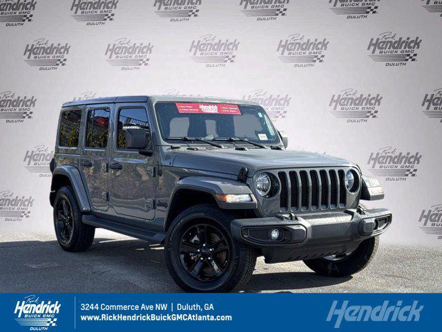 used 2020 Jeep Wrangler Unlimited car, priced at $33,303