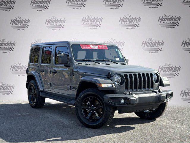 used 2020 Jeep Wrangler Unlimited car, priced at $33,303