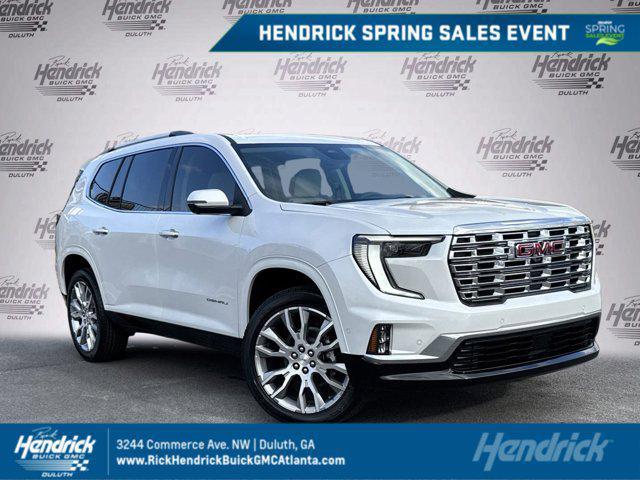 new 2025 GMC Acadia car, priced at $60,510