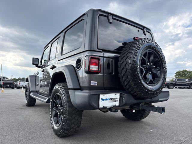 used 2021 Jeep Wrangler car, priced at $34,076