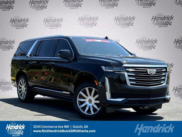 used 2021 Cadillac Escalade ESV car, priced at $61,469