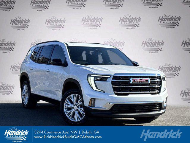 new 2025 GMC Acadia car, priced at $50,325