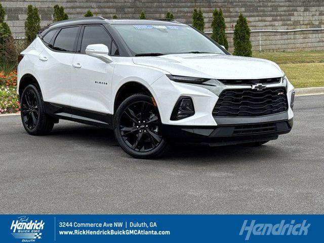 used 2022 Chevrolet Blazer car, priced at $32,196