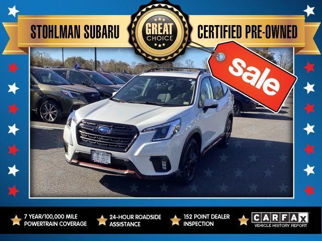 used 2023 Subaru Forester car, priced at $28,417