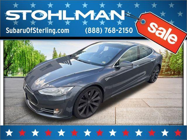 used 2015 Tesla Model S car, priced at $18,774