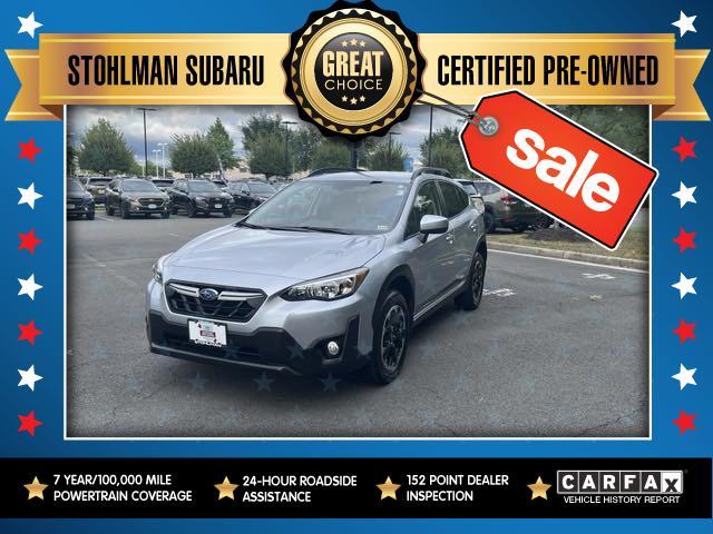 used 2021 Subaru Crosstrek car, priced at $25,589